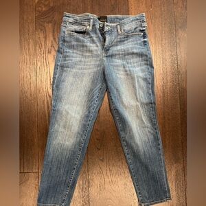 White House Black Market Women's Light Blue Girlfriend Jeans